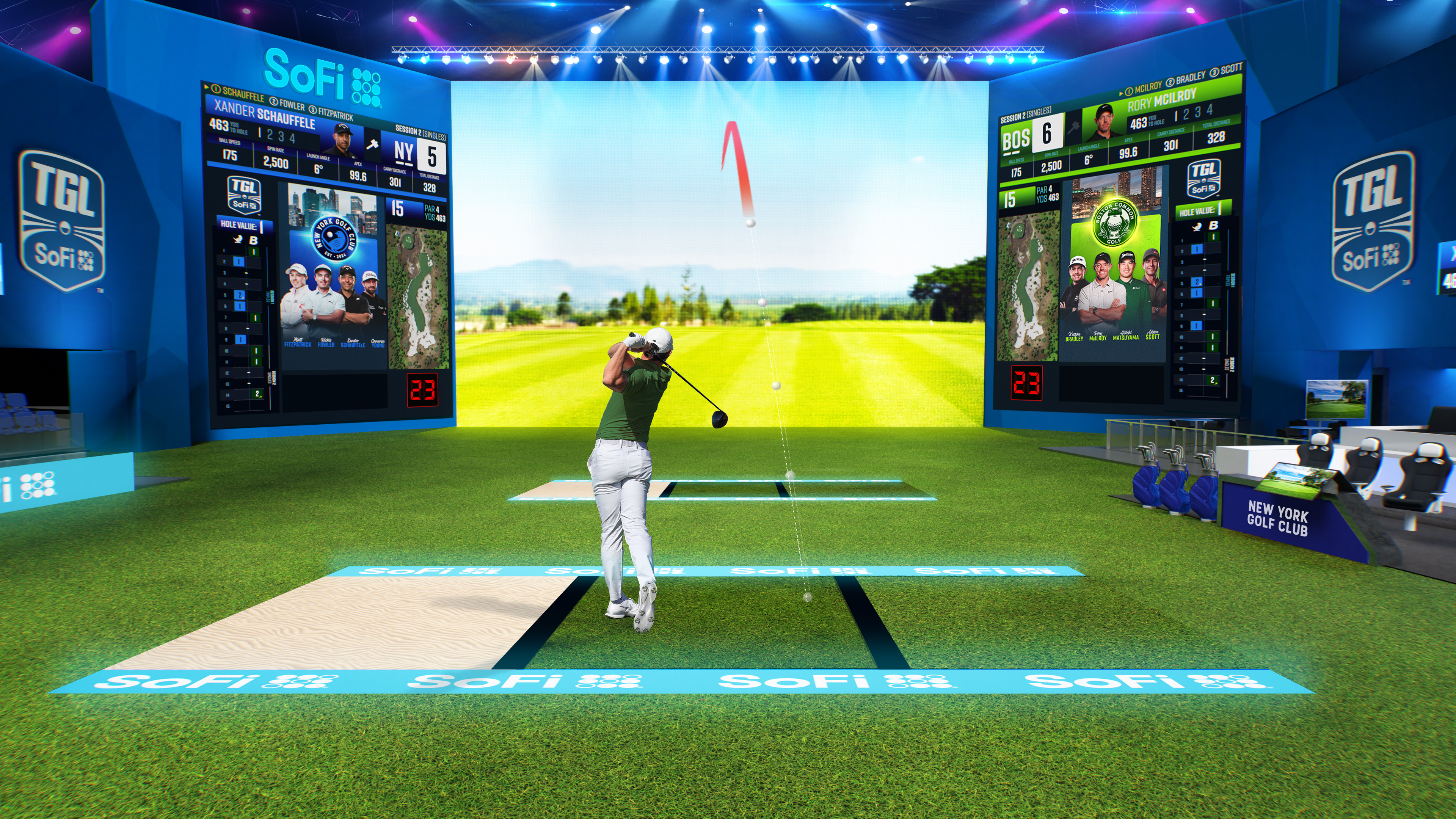 Read more about the article Tiger Woods, Rory McIlroy TGL interactive golf league welcomes Nicklaus Design