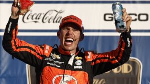 Read more about the article Ross Chastain collects first win of season with Kansas victory