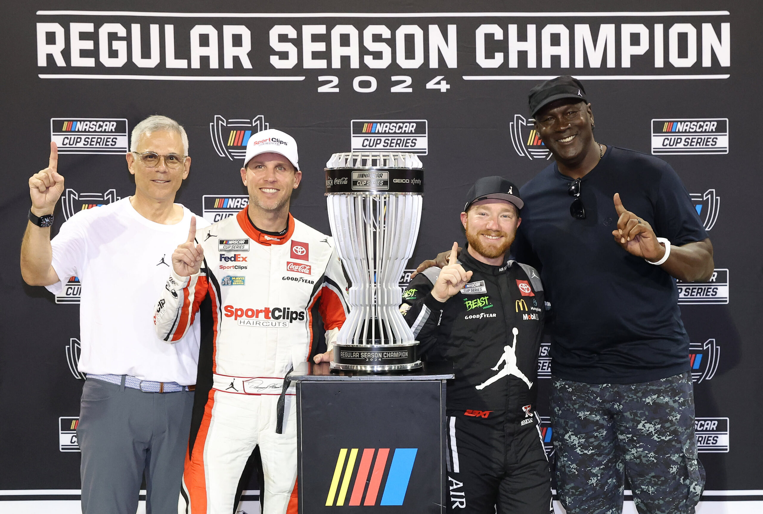 Read more about the article Denny Hamlin and Michael Jordan’s 23XI Racing one of two teams to not sign NASCAR’s new charter agreement