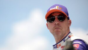 Read more about the article Friday 5: Denny Hamlin going ‘on offense’ at Bristol to advance in NASCAR Cup playoffs