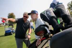 Read more about the article This 108-year-old World War II veteran is still teeing it up