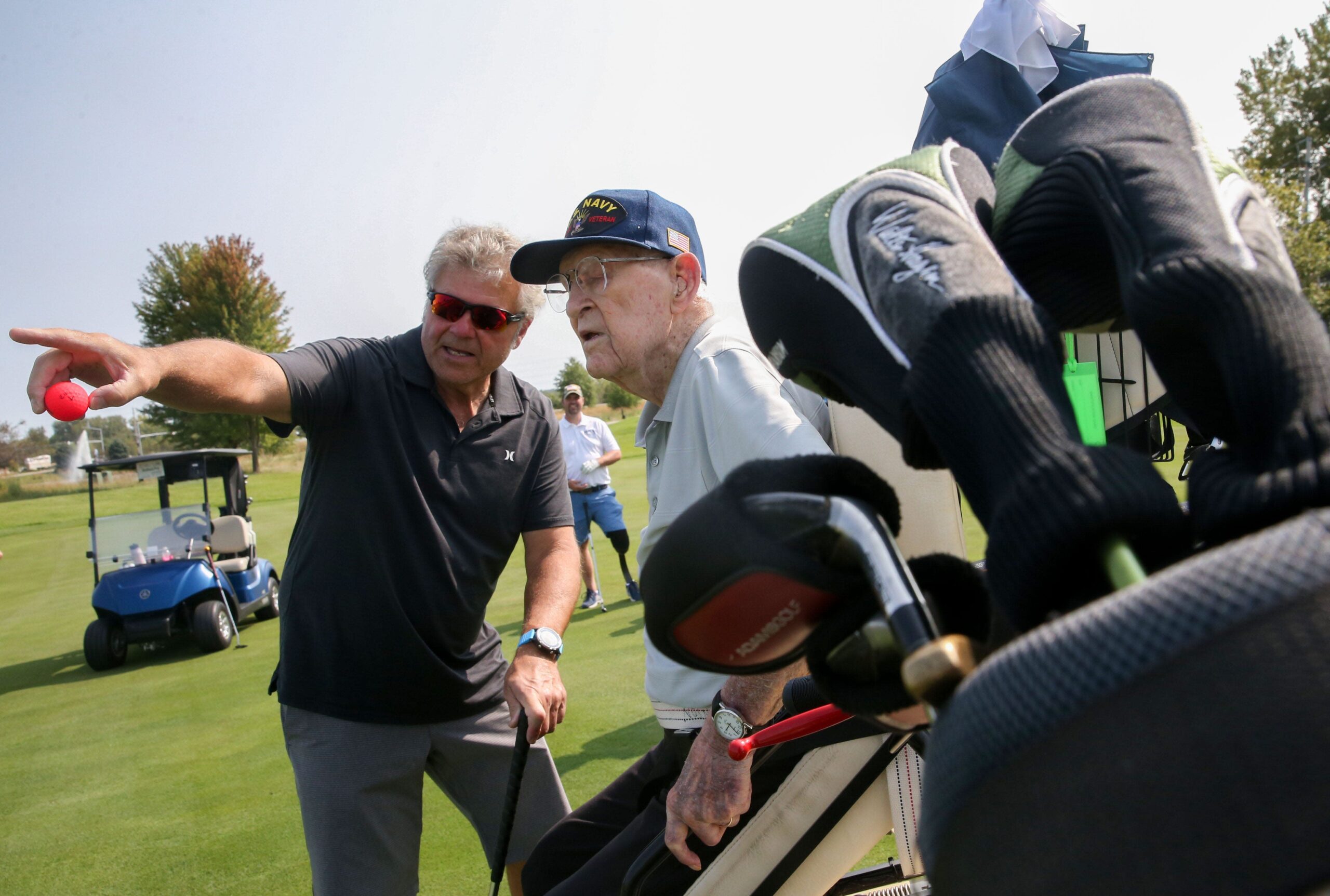 You are currently viewing This 108-year-old World War II veteran is still teeing it up