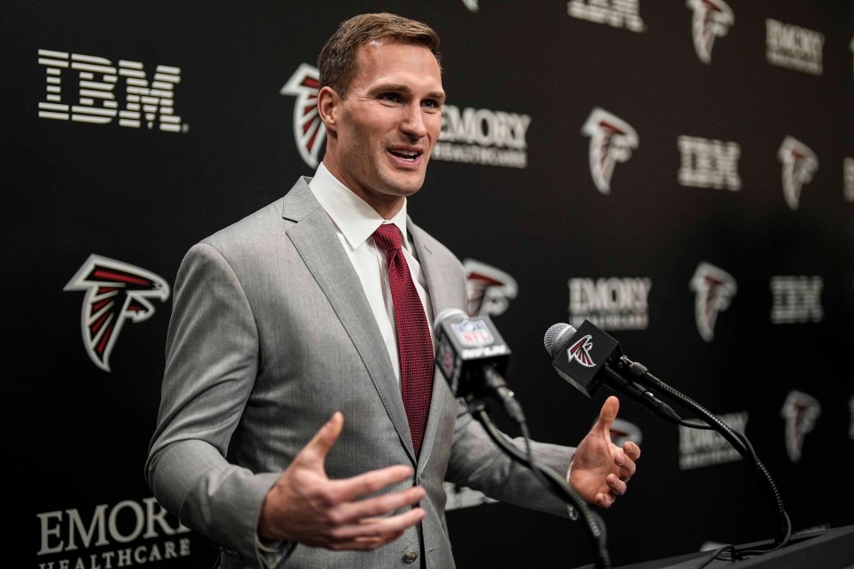 Read more about the article ‘Old’ Kirk Cousins could lose his job despite $180million contract after Atlanta Falcons created nightmare scenario by drafting Michael Penix