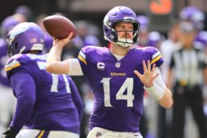 Read more about the article Minnesota Vikings ‘not surprised’ by red hot Sam Darnold who is helping team forget their rookie quarterback disappointment