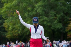 Read more about the article 2024 Solheim Cup Sunday singles scores: Charley Hull gives Europe big early win; Rose Zhang goes 4-0 as U.S. leads