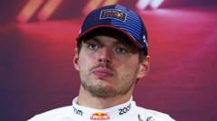 Read more about the article Swearing punishment could speed up F1 exit – Verstappen