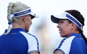 Read more about the article Europe fight back in Solheim Cup fourballs to raise hopes of own miracle on US soil