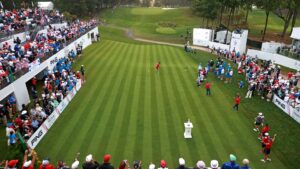 Read more about the article Full stands, Taylor Swift and Teddy Roosevelt to start Day 2 of Solheim Cup