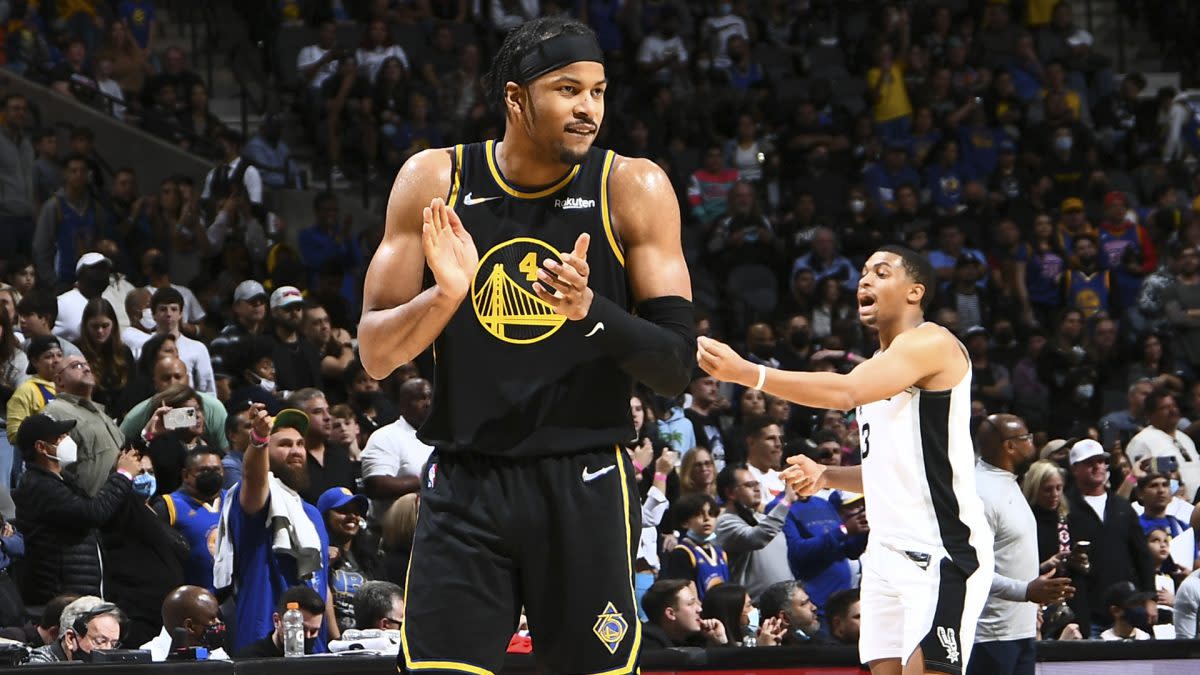 You are currently viewing Moody quietly one of Warriors’ more interesting camp storylines