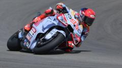 You are currently viewing Marquez ends three-year winless run as Bagnaia crashes out