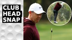 Read more about the article ‘That’s unbelievable’ – McIlroy makes birdie despite club head snapping