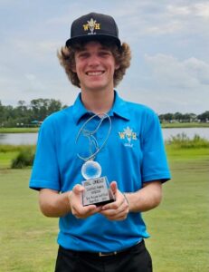 Read more about the article Winter Haven’s Monteleone places 1st at Crutchfield golf tourney; local teams take 2nd