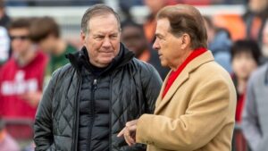 Read more about the article ‘A natural’ – just like Bill Belichick, the Godfather of college football is crushing it in new broadcast role