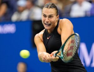 Read more about the article Aryna Sabalenka overpowers Emma Navarro to advance to US Open final again