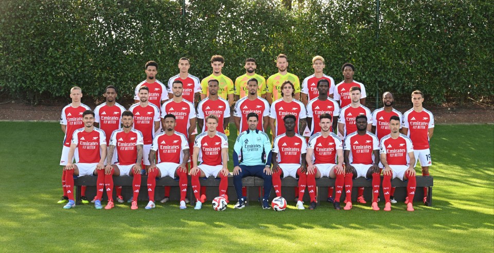 You are currently viewing Arsenal fans have conspiracy theory over this year’s team photo after spotting worrying detail