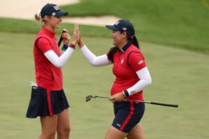 Read more about the article US women seize early 3-1 lead over Europe at Solheim Cup