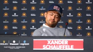 Read more about the article Xander Schauffele leading the way on the course and in the team room