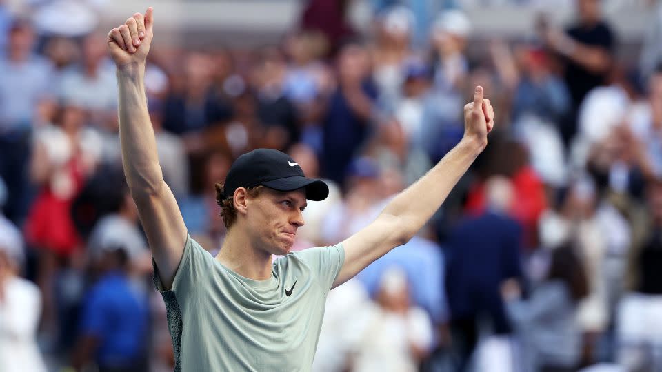 Read more about the article World No. 1 Jannik Sinner beats Taylor Fritz to win US Open, extending American men’s tennis grand slam singles drought