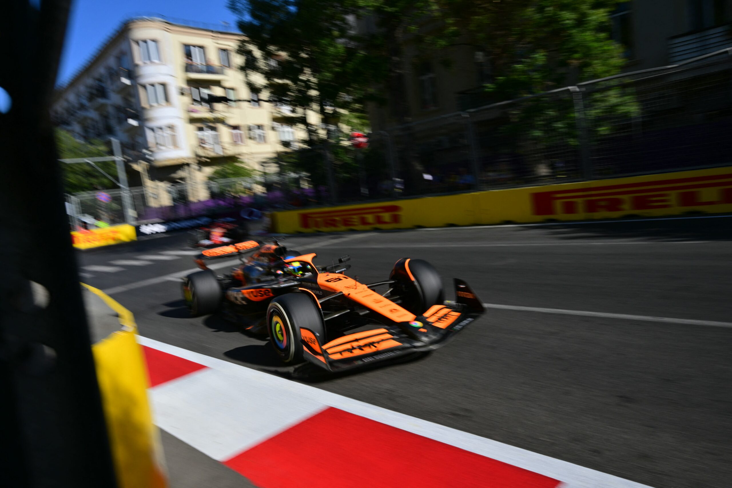 Read more about the article Formula 1: McLaren takes over constructors lead as Oscar Piastri wins in Azerbaijan and Sergio Perez crashes