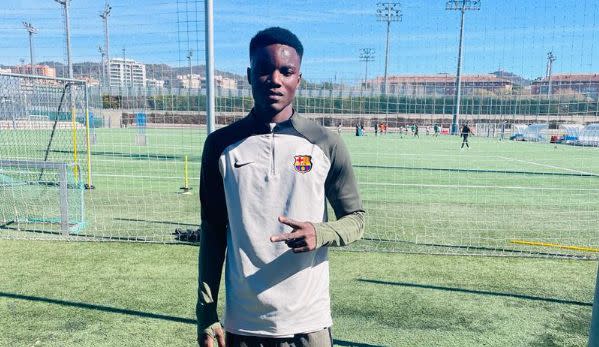 Read more about the article Barcelona confirm signing of second Ghanian youngster