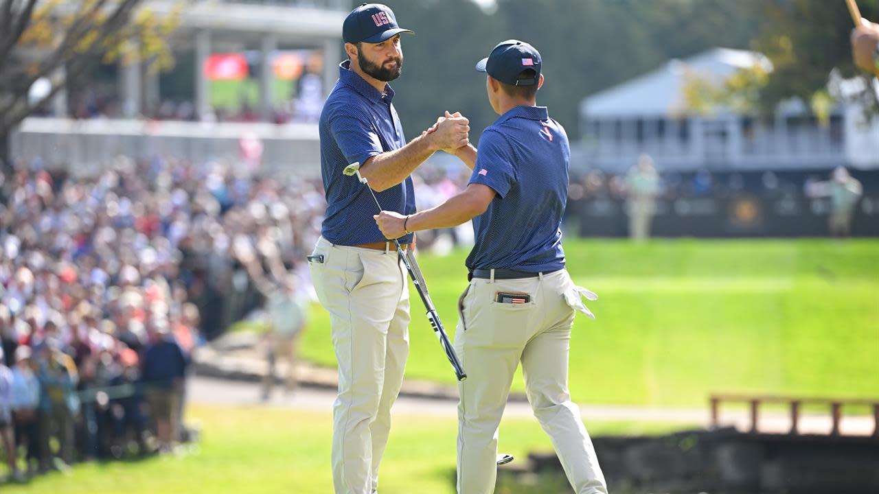 You are currently viewing HLs: 2024 Presidents Cup, Day 3 fourball matches