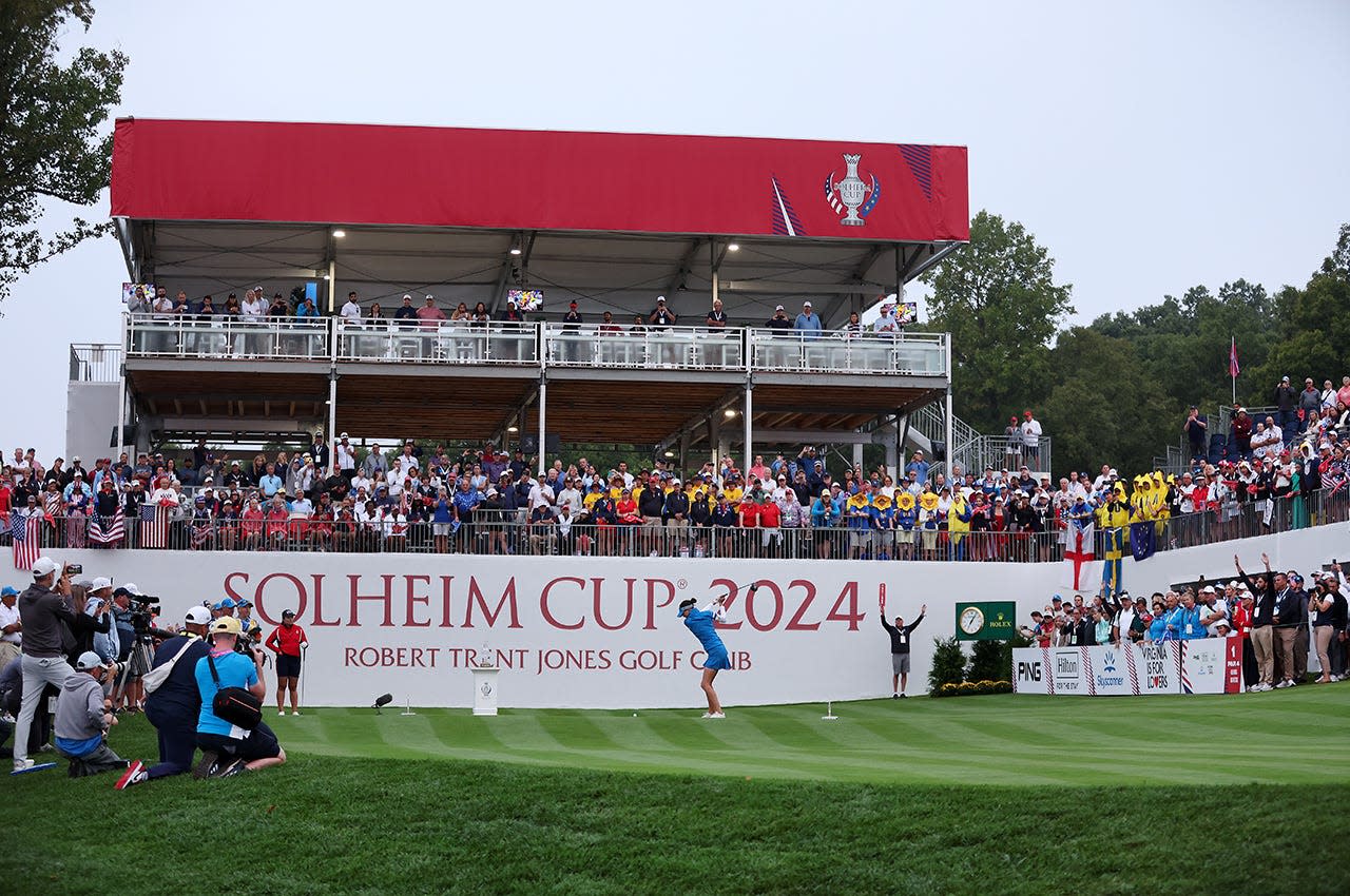 Read more about the article Solheim Cup transportation snafu leaves thousands of fans in bus line for hours