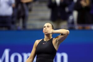 Read more about the article Sabalenka beats Navarro and crowd to reach second successive US Open final