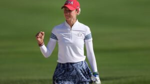 Read more about the article Nelly Korda’s alter ego ‘Norry’ wins again, remains perfect in 2024 Solheim Cup