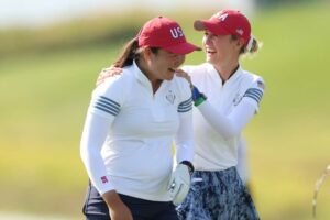 Read more about the article Korda rally keeps US ahead of Europe by four at Solheim Cup