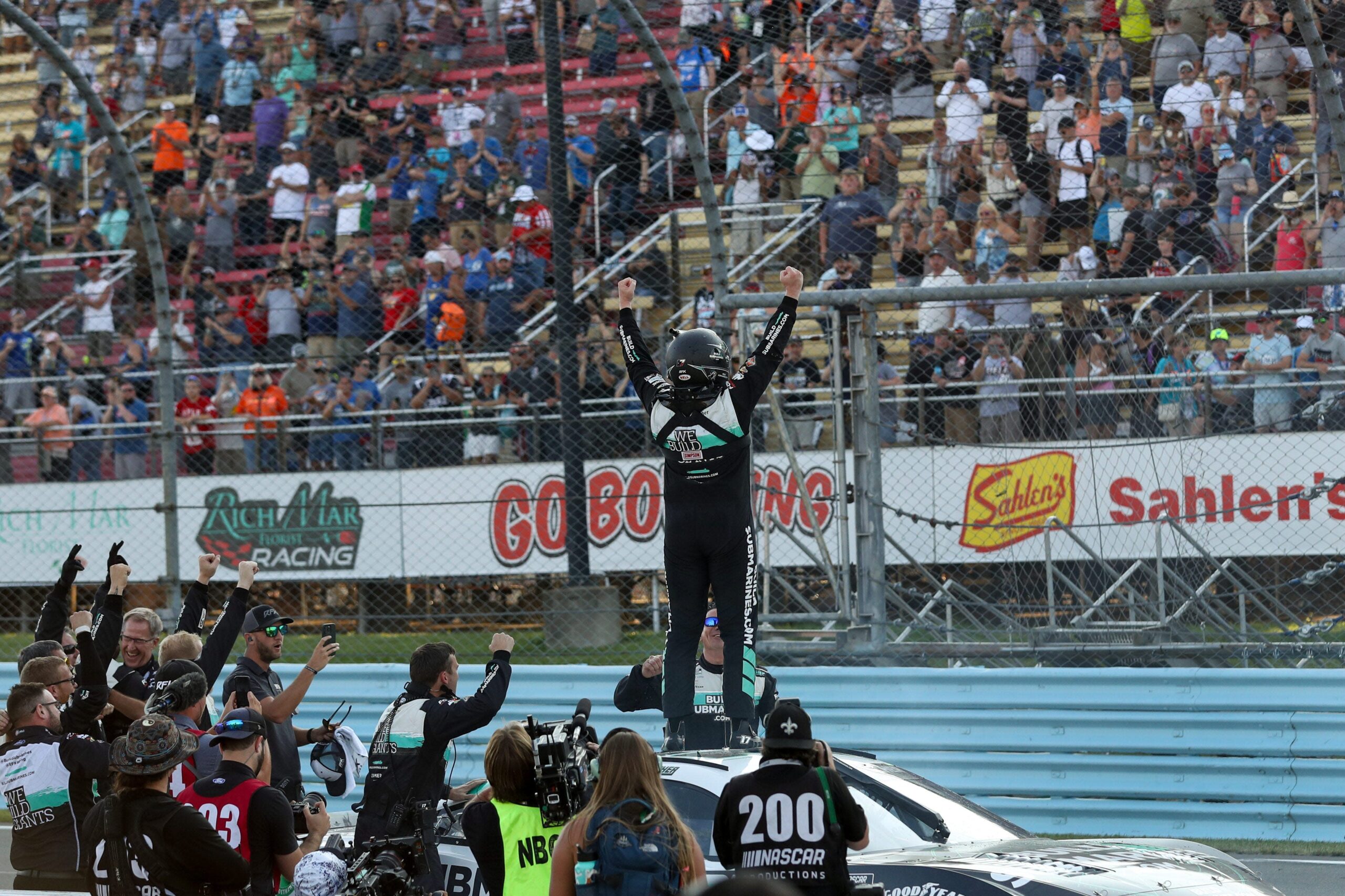 Read more about the article NASCAR playoffs: Chris Buescher, Shane van Gisbergen highlight random day at Watkins Glen