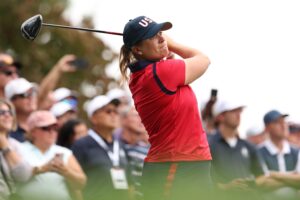 Read more about the article Late-bloomer Lauren Coughlin, 31, on pace to make U.S. history in Solheim Cup debut