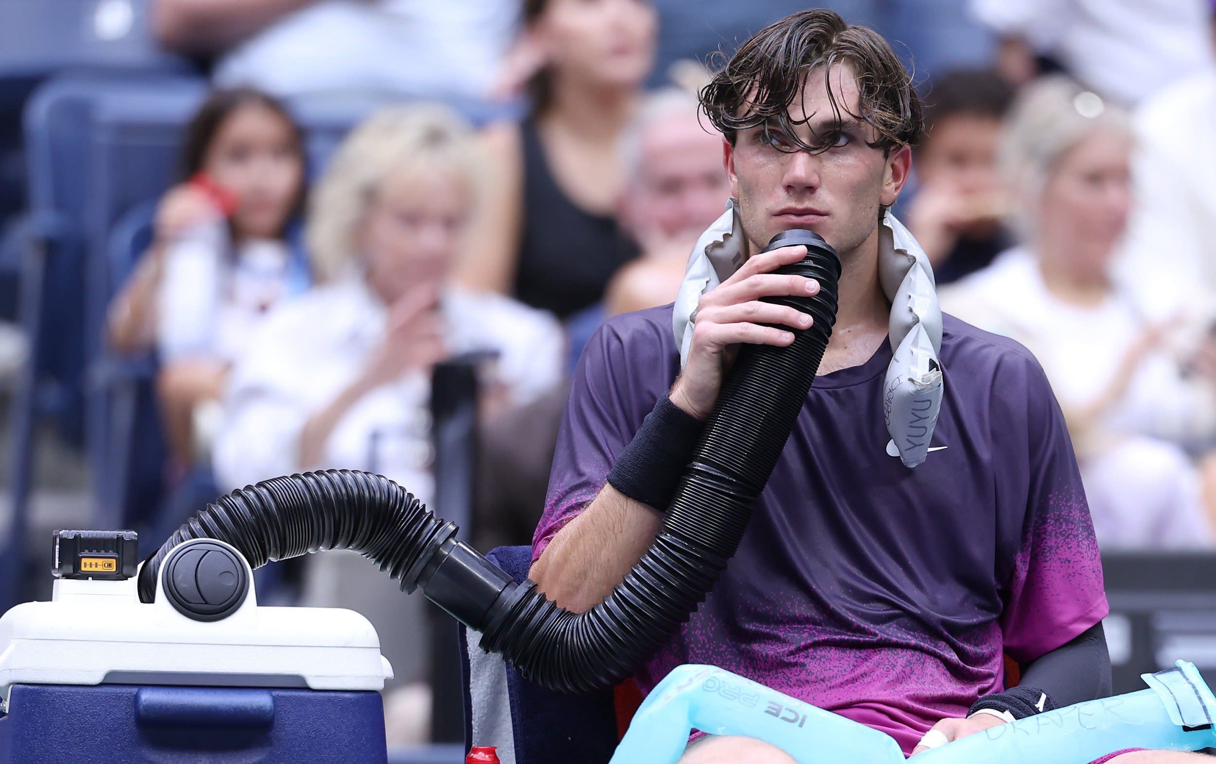 You are currently viewing ‘I’m definitely quite an anxious human being’, says Jack Draper after vomiting in US Open defeat