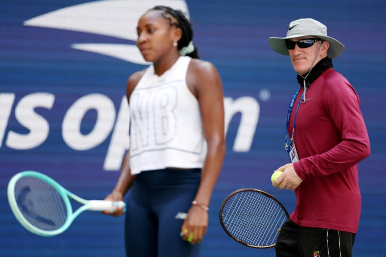 Read more about the article Gauff splits with Gilbert as coach after 14-month run