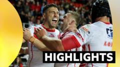 Read more about the article Eight-try St Helens ease past Castleford