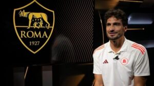 Read more about the article Mats Hummels gives first Roma interview: “I’m 100% convinced of my decision to be here.”