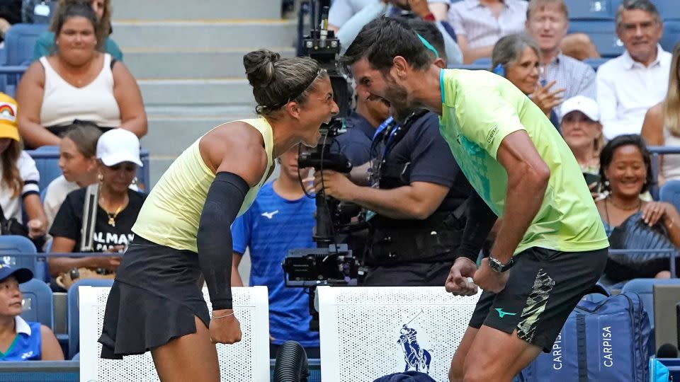 Read more about the article Sara Errani celebrates ‘unbelievable’ year with US Open mixed doubles win