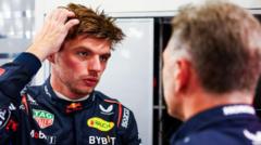 Read more about the article Verstappen restricts answers after ‘ridiculous’ swearing punishment