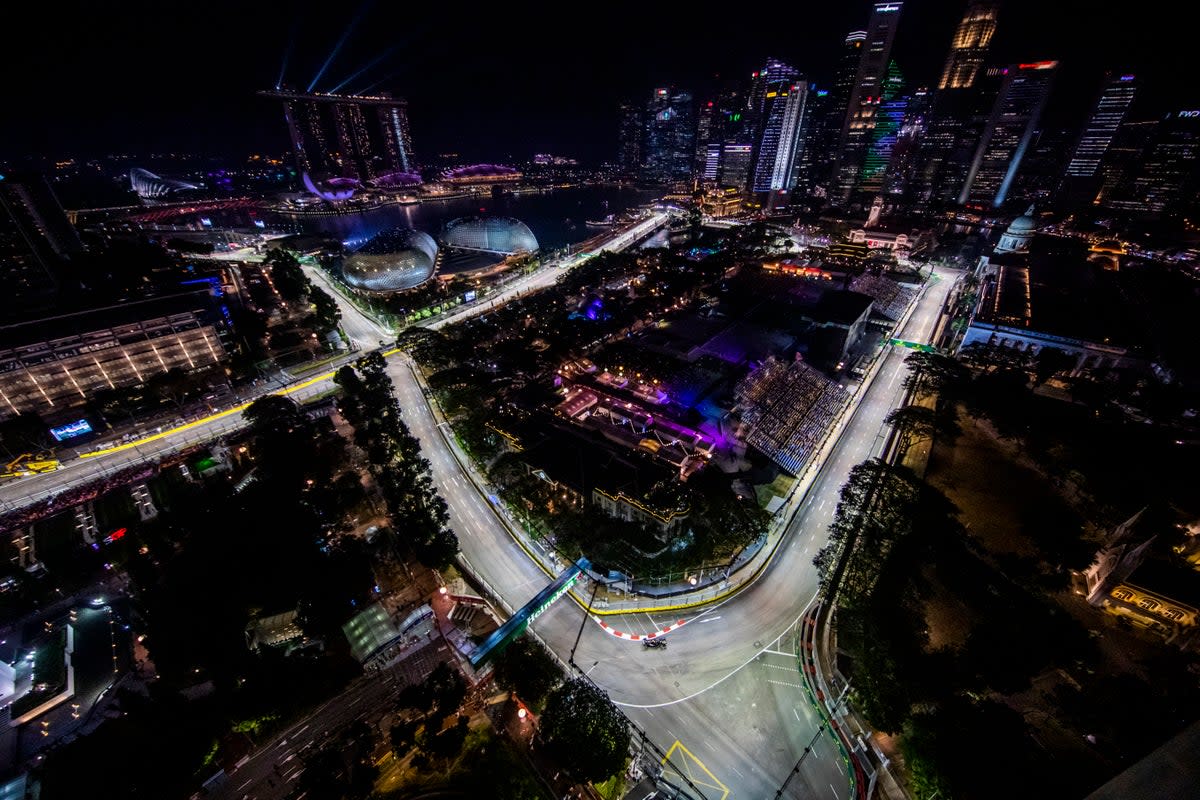 Read more about the article F1 announce late change to Singapore Grand Prix track