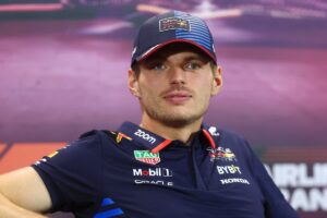 Read more about the article Max Verstappen receives bizarre penalty after swearing at F1 press conference