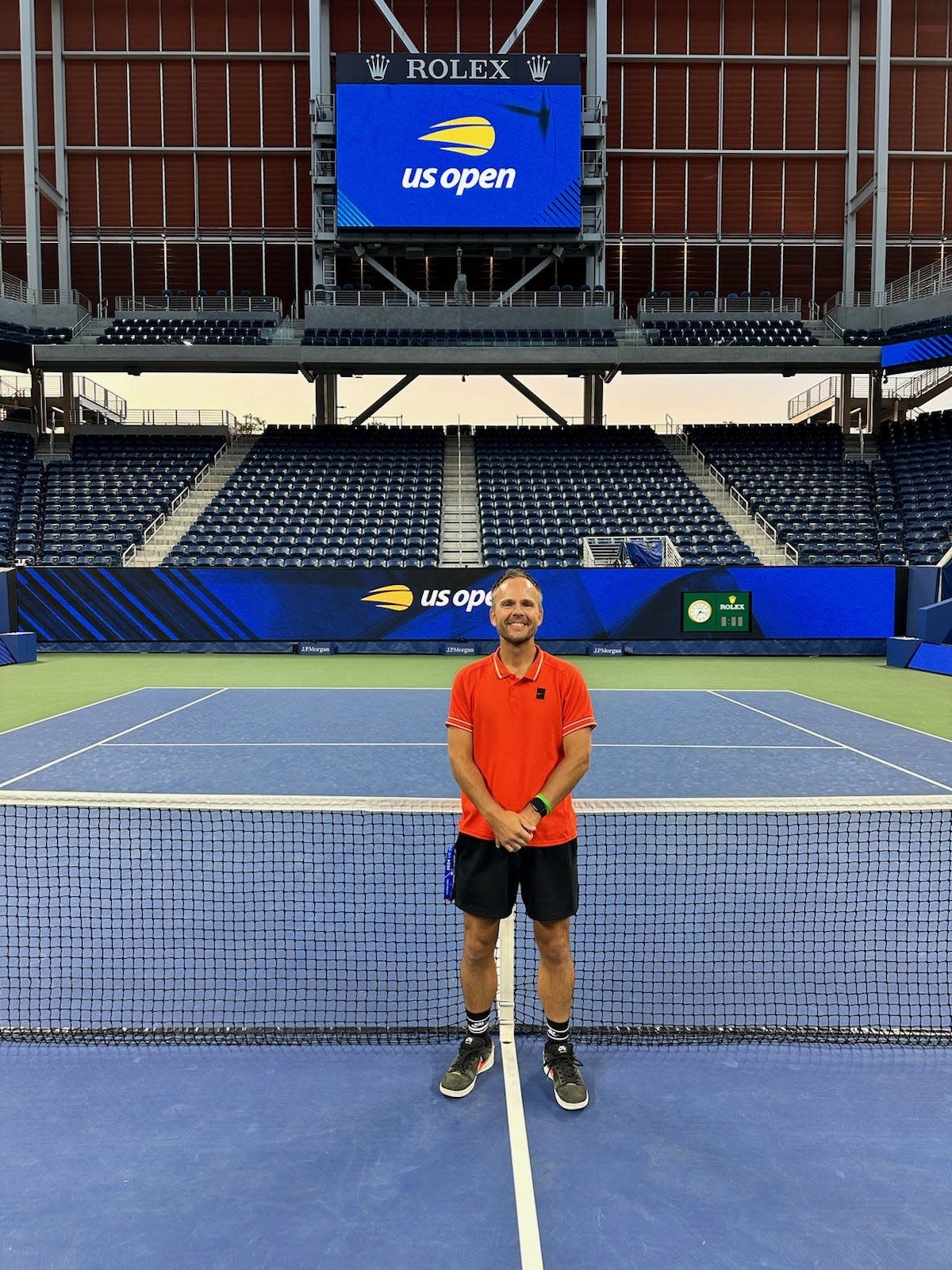 You are currently viewing For Bucks event producer, US Open job is a ‘lifelong dream.’ It’s also a tennis thing and a family thing.