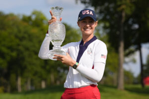 Read more about the article Ashleigh Buhai leads on LPGA Tour and Nelly Korda shows no sign of Solheim fatigue