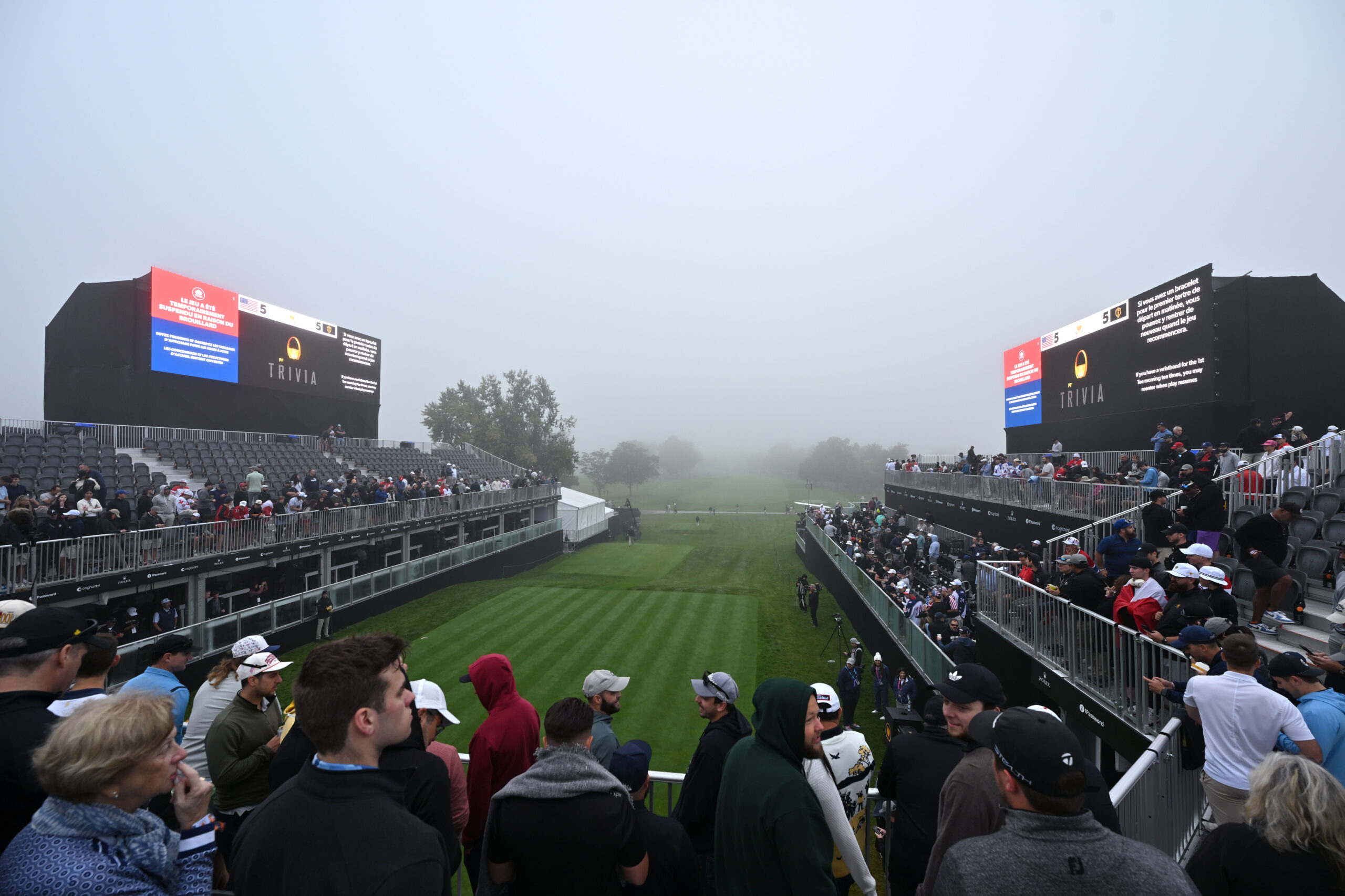 You are currently viewing 2024 Presidents Cup: Fog delays Saturday morning matches, slowing Internationals’ run