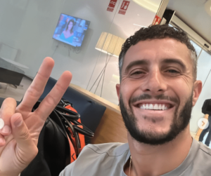 Read more about the article Mario Hermoso loving life at Roma