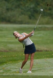 Read more about the article IHSAA girls golf: Playoff decides individual winner after Harrison captures sectionals