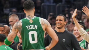 Read more about the article Why Mazzulla thinks Tatum’s Olympic benching was ‘a gift’