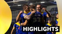 Read more about the article Warrington head for play-offs with big London win