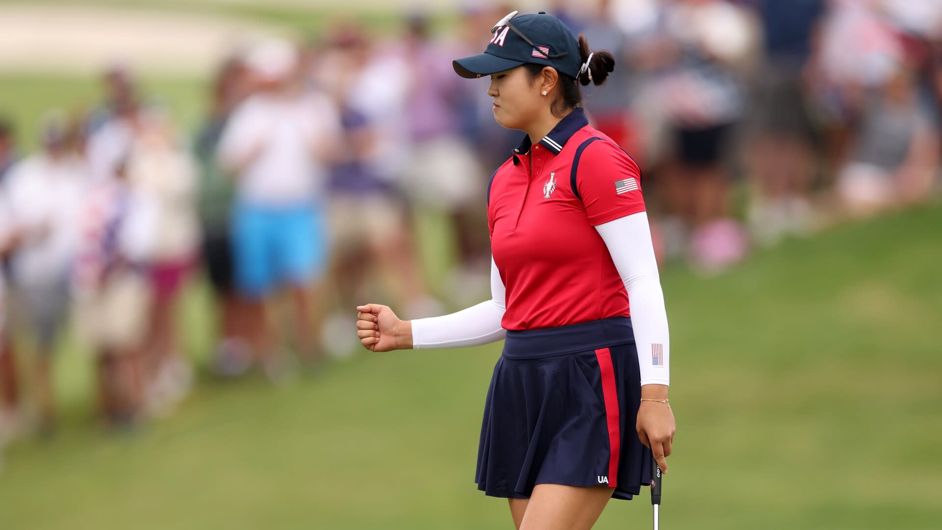 You are currently viewing 2024 Solheim Cup: Americans race out to 3-1 lead over Europe after opening session