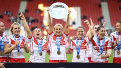 Read more about the article Saints crush Barrow to win shield as Leeds beat Wigan