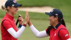 You are currently viewing US lead Europe 3-1 after opening Solheim session