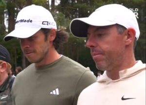 Read more about the article Behind-the-scenes footage shows Rory McIlroy giving Gareth Bale priceless golf secrets